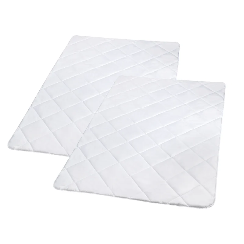 MOON-Professional Unterbett Topper Matratzenschoner 200x200 cm 500g mit 8 Eckgummis 95° waschbar