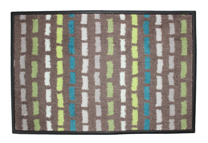 Schmutzfangmatte Microfaser 50x75 cm mit rutschhemmender Rückseite - verschiedene Designs