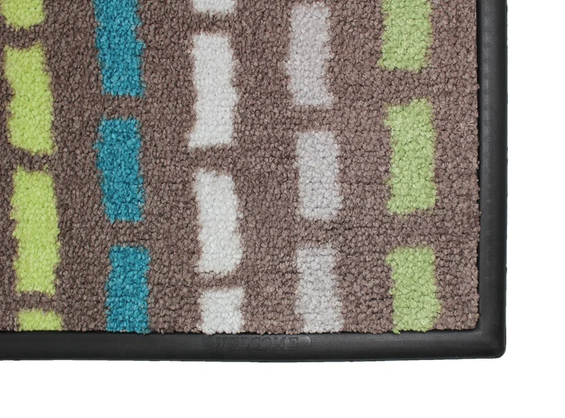 Schmutzfangmatte Microfaser 50x75 cm mit rutschhemmender Rückseite - verschiedene Designs