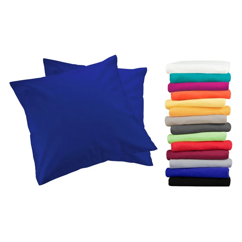 2er Pack MOON-Luxury Linon Kissenbezug 100% Baumwolle 40x40 40x60 40x80 50x50 60x60 80x80