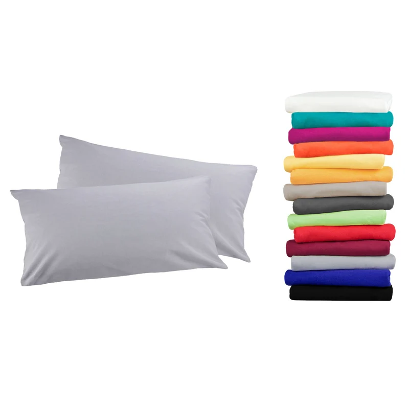 2er Pack MOON-Luxury Linon Kissenbezug 100% Baumwolle 40x40 40x60 40x80 50x50 60x60 80x80