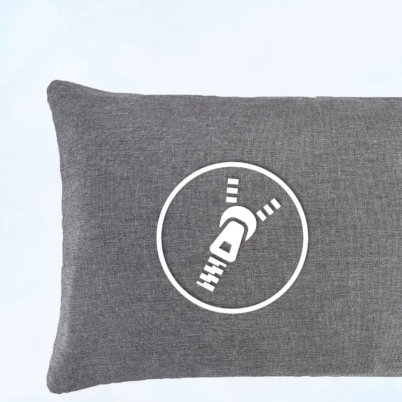 2er Pack Kissenbezug Kissenhülle versch. Größen Polyester Reißverschluss Moon