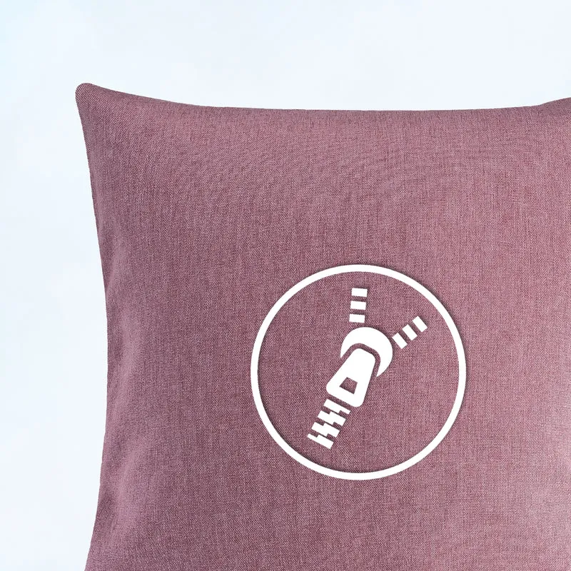 2er Pack Kissenbezug Kissenhülle versch. Größen Polyester Reißverschluss Moon