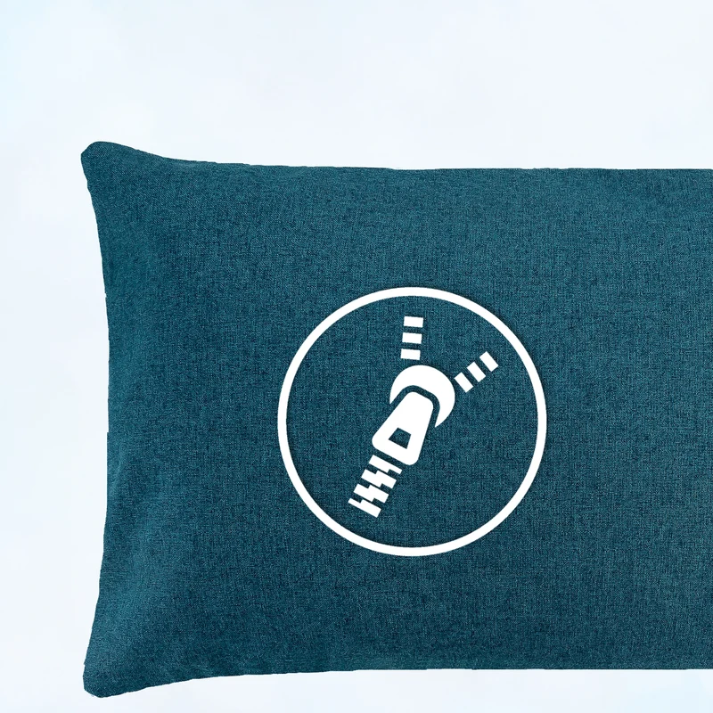 2er Pack Kissenbezug Kissenhülle versch. Größen Polyester Reißverschluss Moon