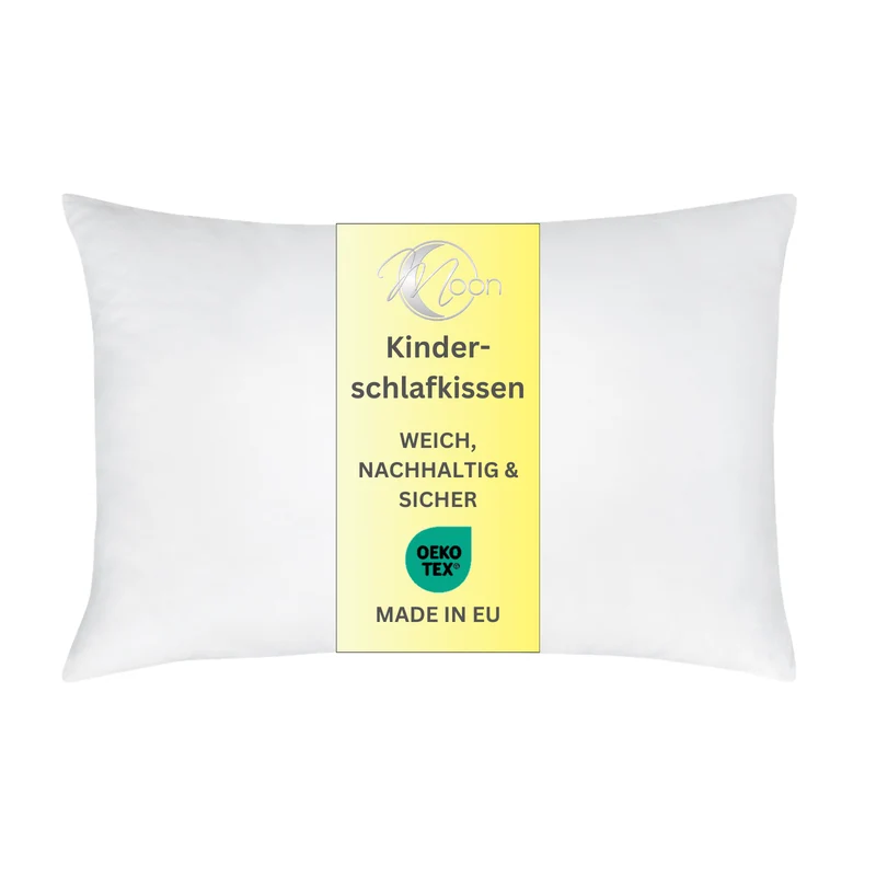Kopfkissen für Babys 100x135+40x60 cm set Kinder pflegeleicht Kinder anpassbarer Stützkraft