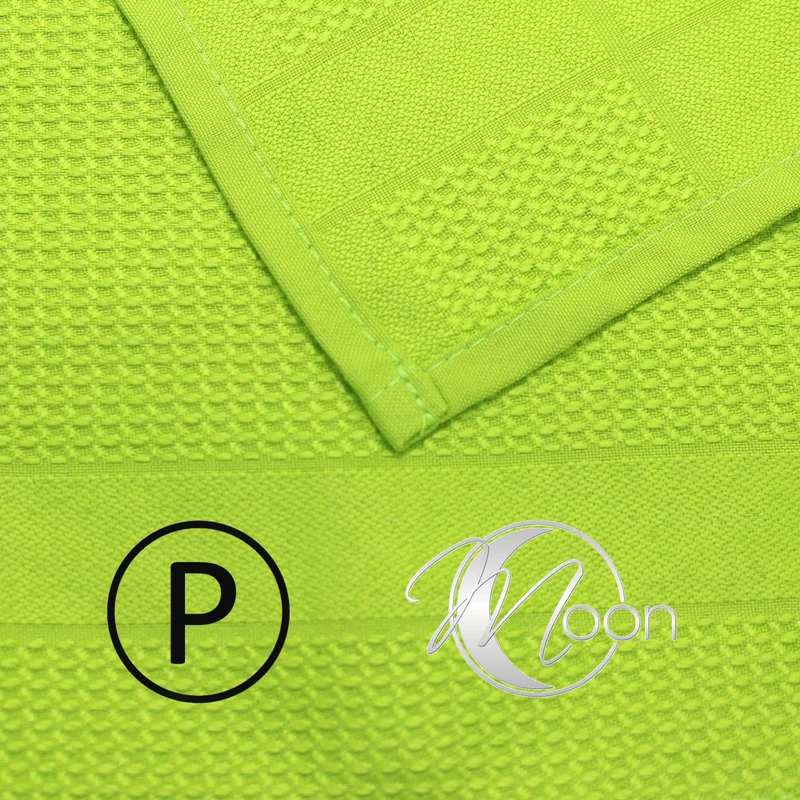 Moon 5er Pack Poliertuch Waffelstruktur Mikrofasertuch 45x65 cm saugstark