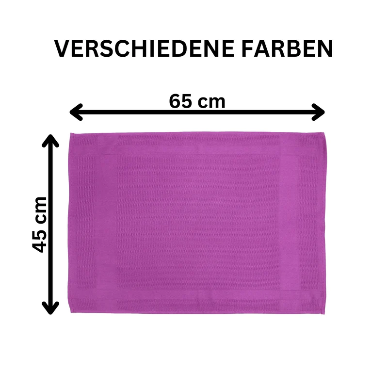 Moon 5er Pack Poliertuch Waffelstruktur Mikrofasertuch 45x65 cm saugstark