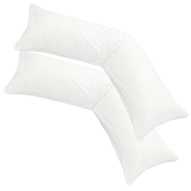 Kissenbezug 40x145 Doppelpack Stillkissen Seitenschläferkissen Jersey MOON