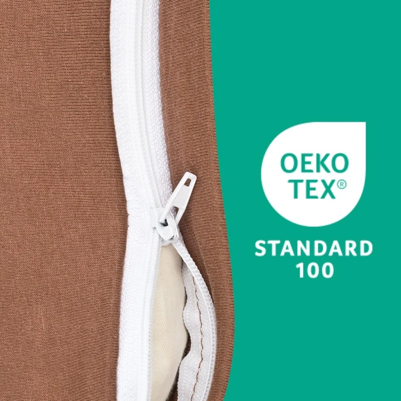 Kissenbezug 40x145 Doppelpack Stillkissen Seitenschläferkissen Jersey MOON