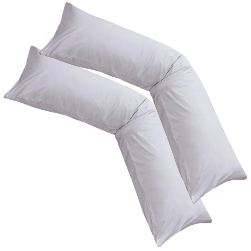 Kissenbezug 40x145 Doppelpack Stillkissen Seitenschläferkissen Jersey MOON