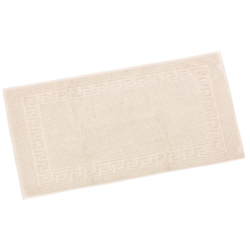 Floringo Badvorleger Duschvorleger 50x100 cm exclusiv 1100g/m² Zwirn