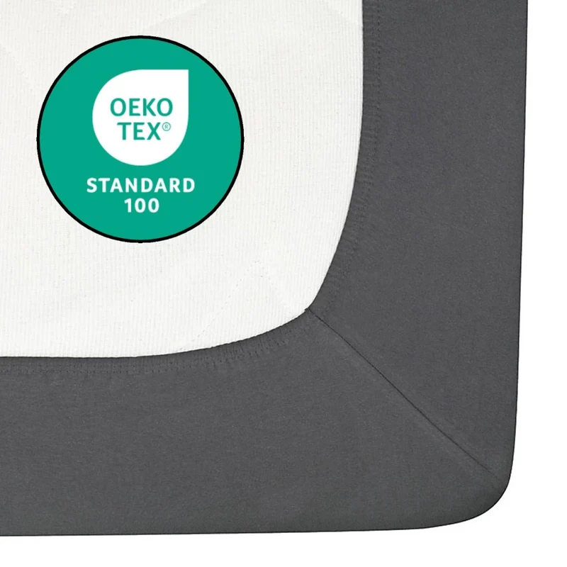 MOON Line green XXL Spannbetttuch Spannbettlaken 200x220-220x240 160g/m² Jersey