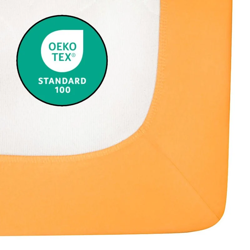 Spannbetttuch 120x200-130x220 cm Spannbettlaken 160g/m² Jersey Moon Line green