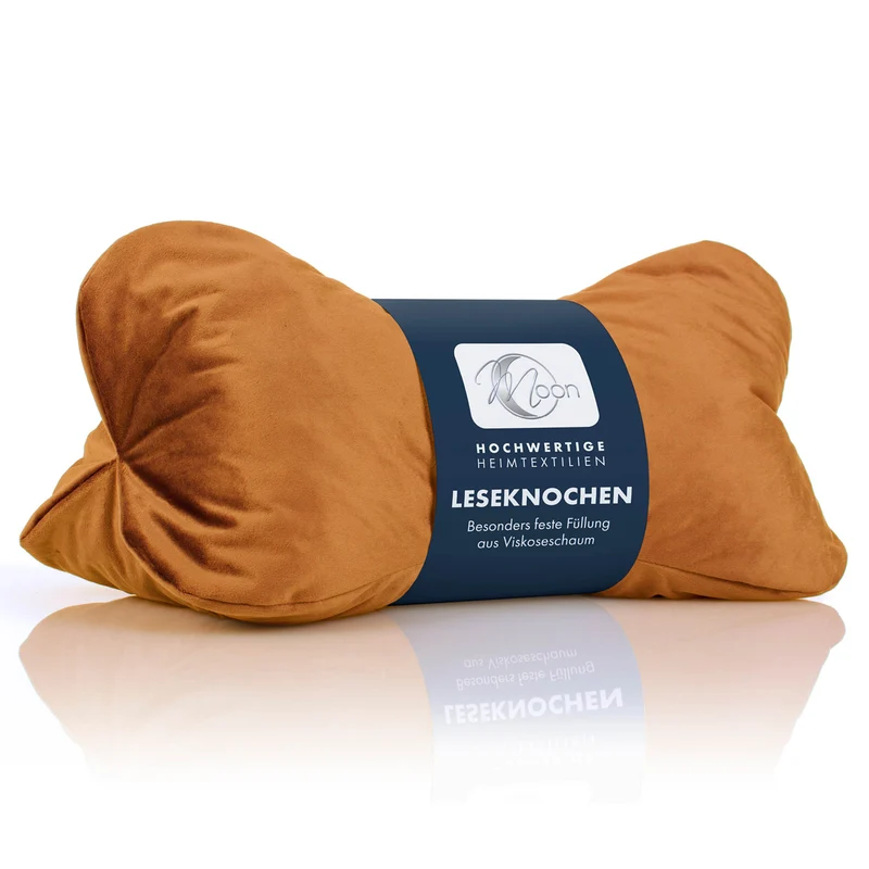 Moon Leseknochen mit 330g Viscoschaumflocken ca. 24x42 cm extra fest