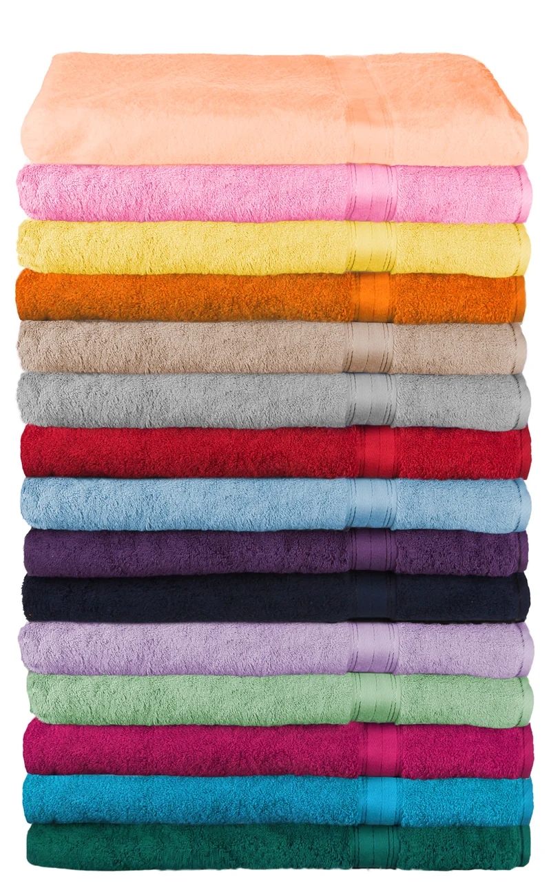 Handtuch Duschtuch Badetuch exclusiv 600g/m² Doppelpack - FLORINGO RESTPOSTEN