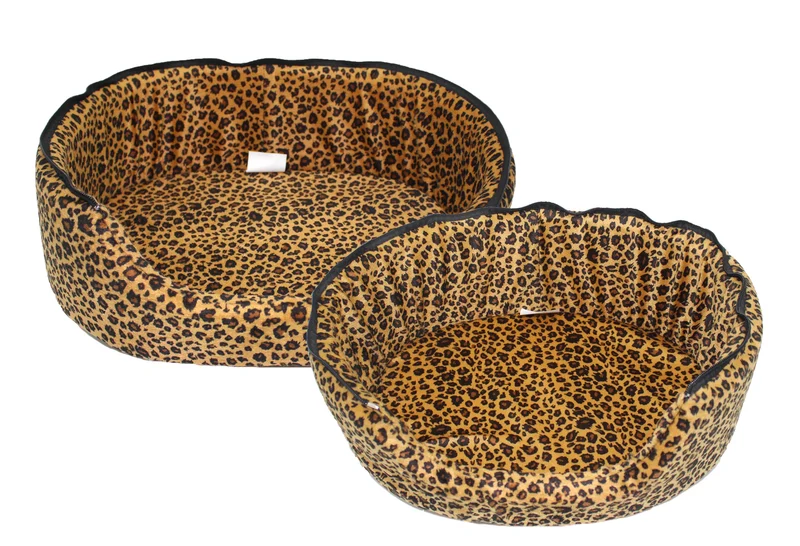 Empress Cat 3in1 Katzenhöhle Katzenbett Leopard Luxusbett 35x45 cm
