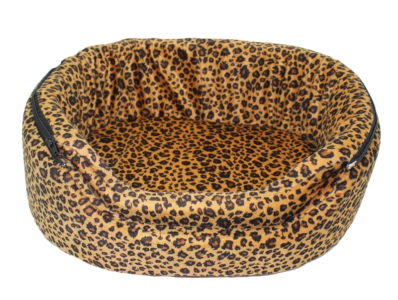 Empress Cat 3in1 Katzenhöhle Katzenbett Leopard Luxusbett 35x45 cm