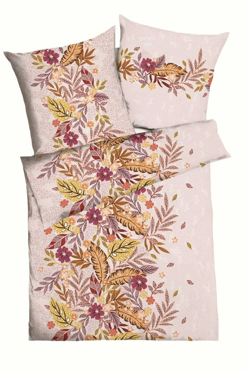 Kaeppel Mako Satin Bettwäsche 100% Baumwolle Bari