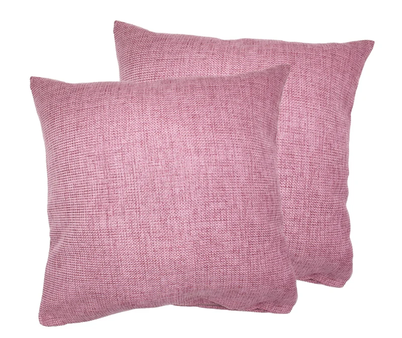 MOON-Luxury Doppelpack Kissenhülle in Struktur-Optik Chenille garngefärbt 30x50 Kissenbezug Dallas