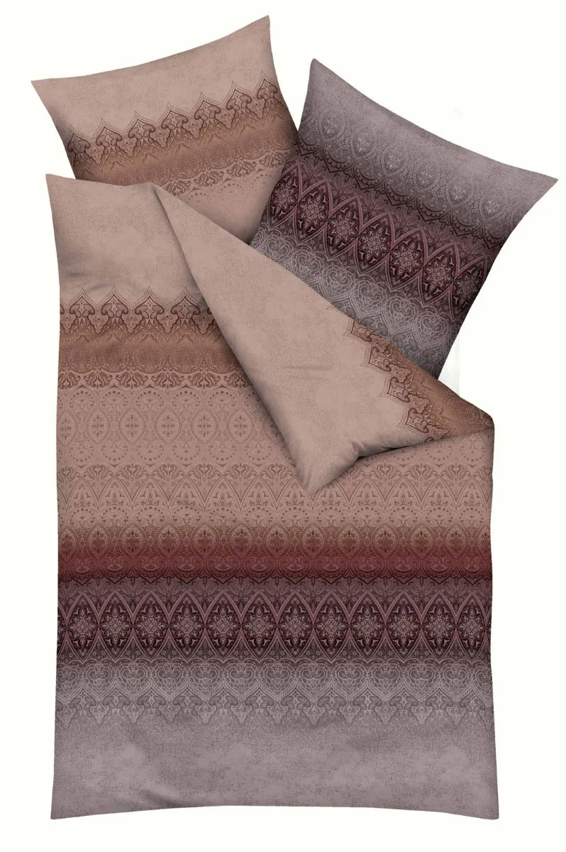 Kaeppel Mako Satin Bettwäsche 100% Baumwolle Crystal 135x200