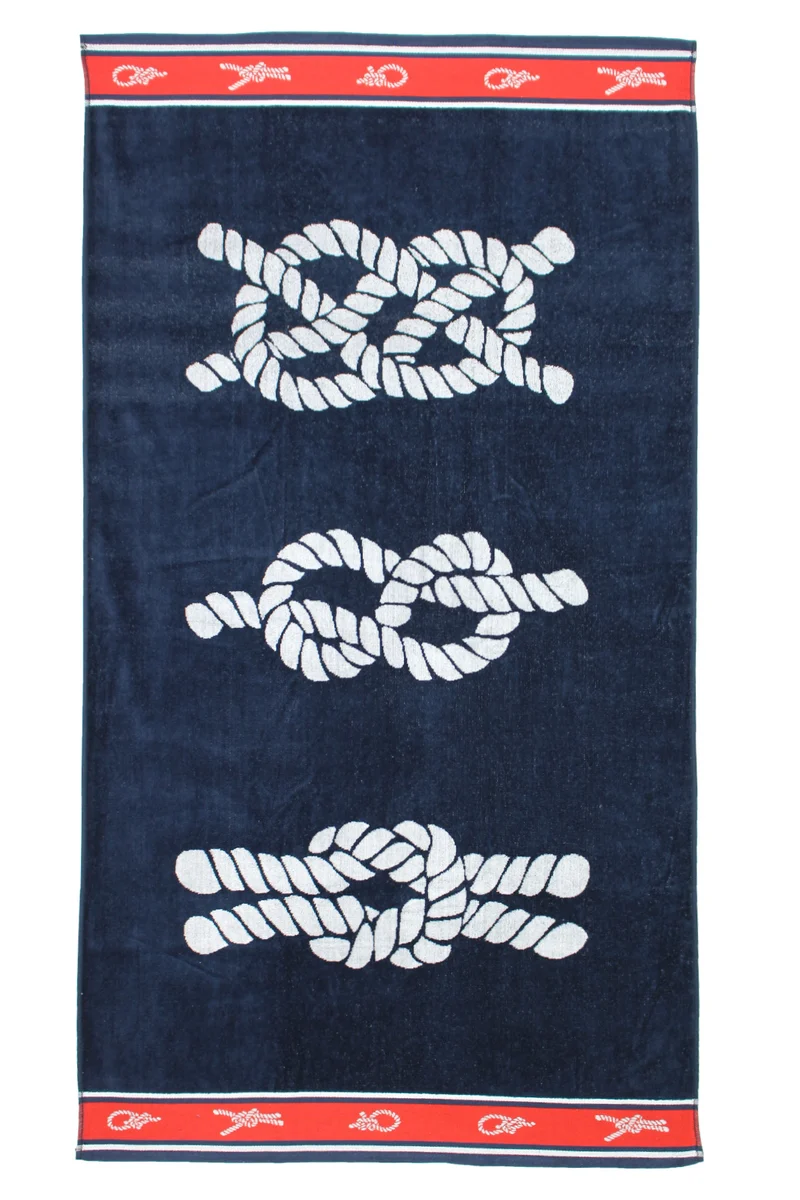 P.K. Collection Velours Strandhandtuch bunt Strandtuch 90x165 cm Strandlaken