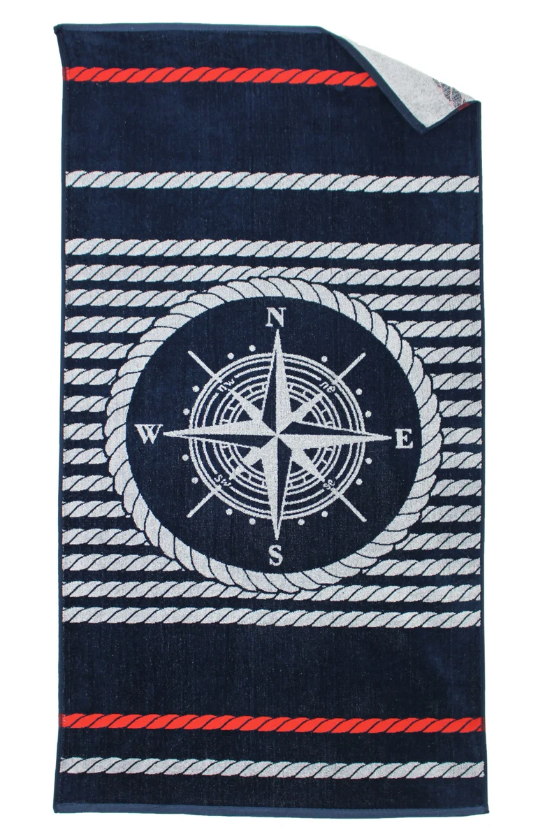P.K. Collection Velours Strandhandtuch bunt Strandtuch 90x165 cm Strandlaken