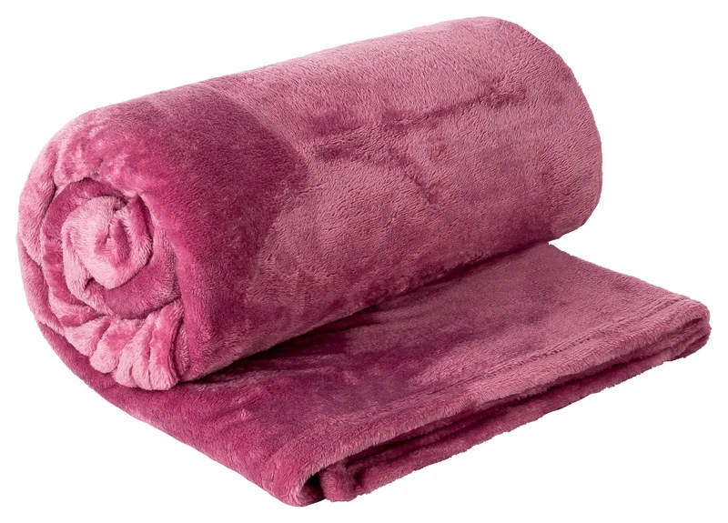 Cashmere Touch Flanell Kuscheldecke Wohndecke uni 150x200 cm MOON