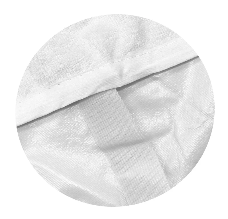 Moon-clean 2er Pack Inkontinenz Frottee Matratzenauflage wasserundurchlässig