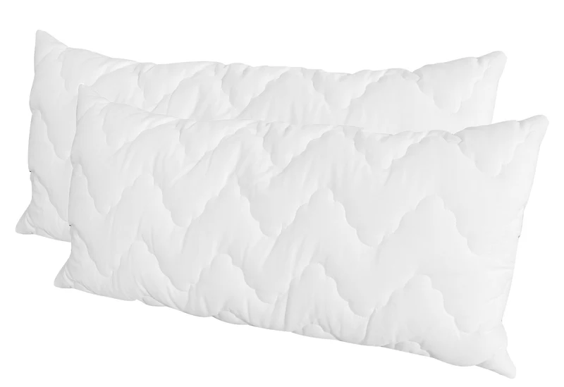 2er Pack Dream-Sleep Kissen Kopfkissen 95° kochfest Bezug 100% Baumwolle