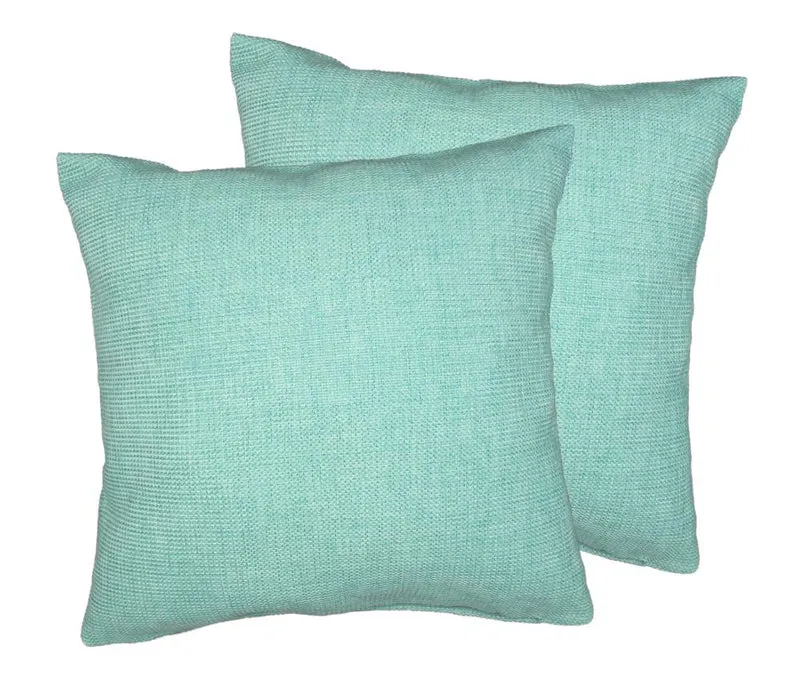 MOON-Luxury 2er Pack Kissenhülle Strukturoptik Chenille garngefärbt 50x50 Dallas