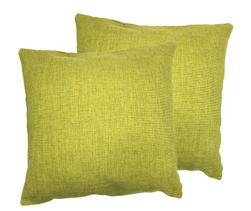 MOON-Luxury 2er Pack Kissenhülle Strukturoptik Chenille garngefärbt 40x40 Dallas
