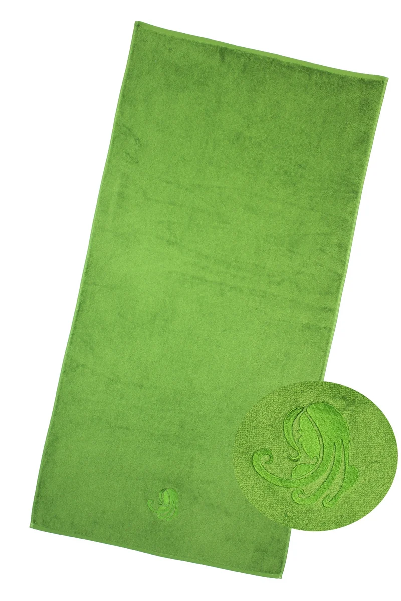 Floringo Duschtuch mit Sternzeichen Stickung 70x140 Serie Luxury-Line 630g/m²