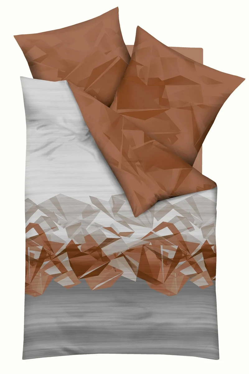 Kaeppel Mako-Satin-Bettwäsche Must Have Vision kupfer 793/687