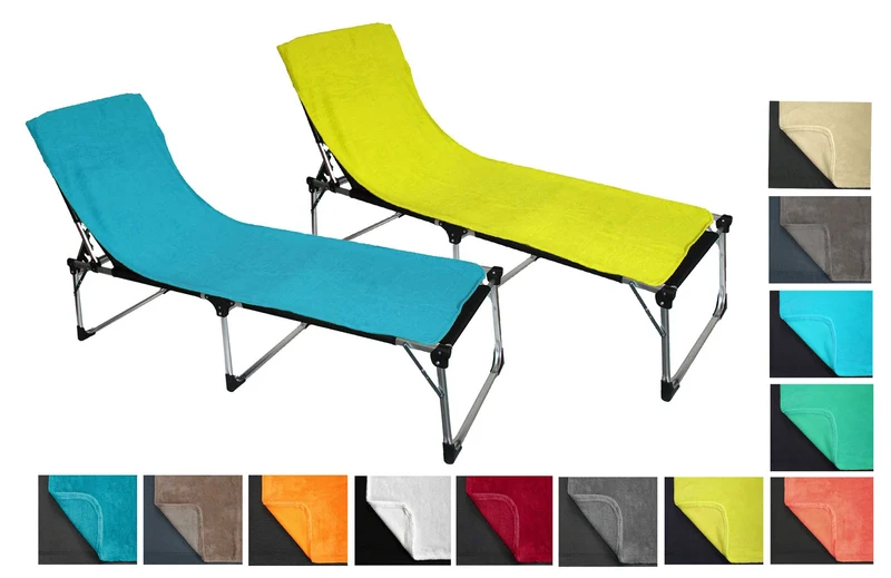 Schonbezug für Sonnenliege Gartenliege 70x200 Twin-Star 95° waschbar Floringo