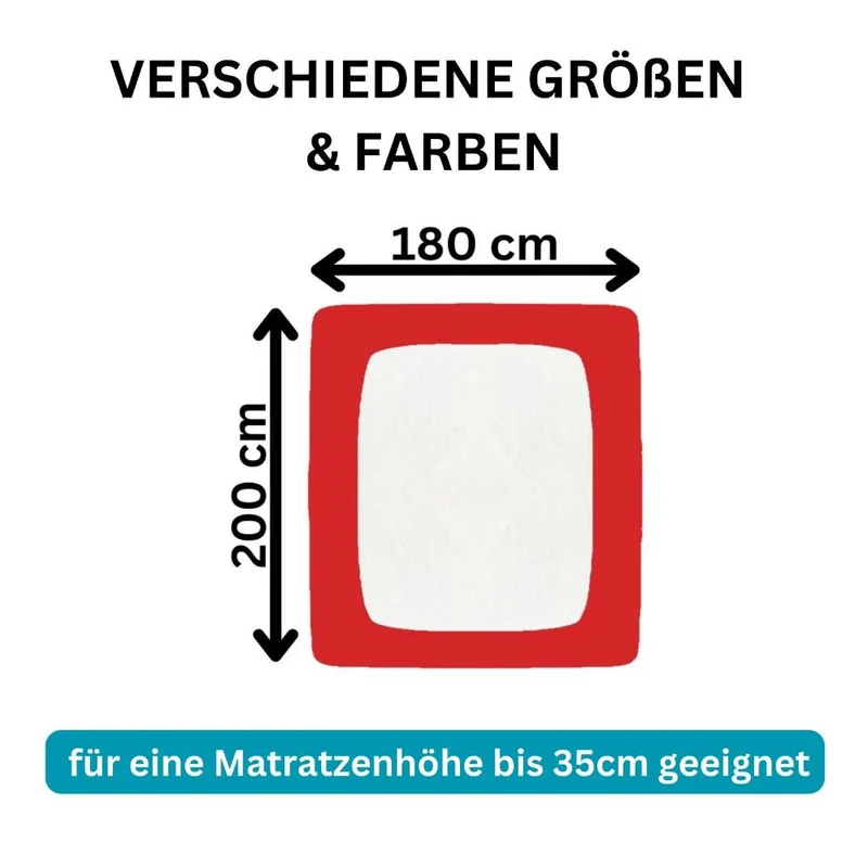 Spannbetttuch 180x200-200x220 cm Spannbettlaken 240g/m² MOON Line Platin