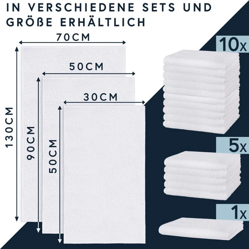 Friseurhandtuch Microfaser Duschtuch Handtuch Gästetuch mit Aufhänger Floringo