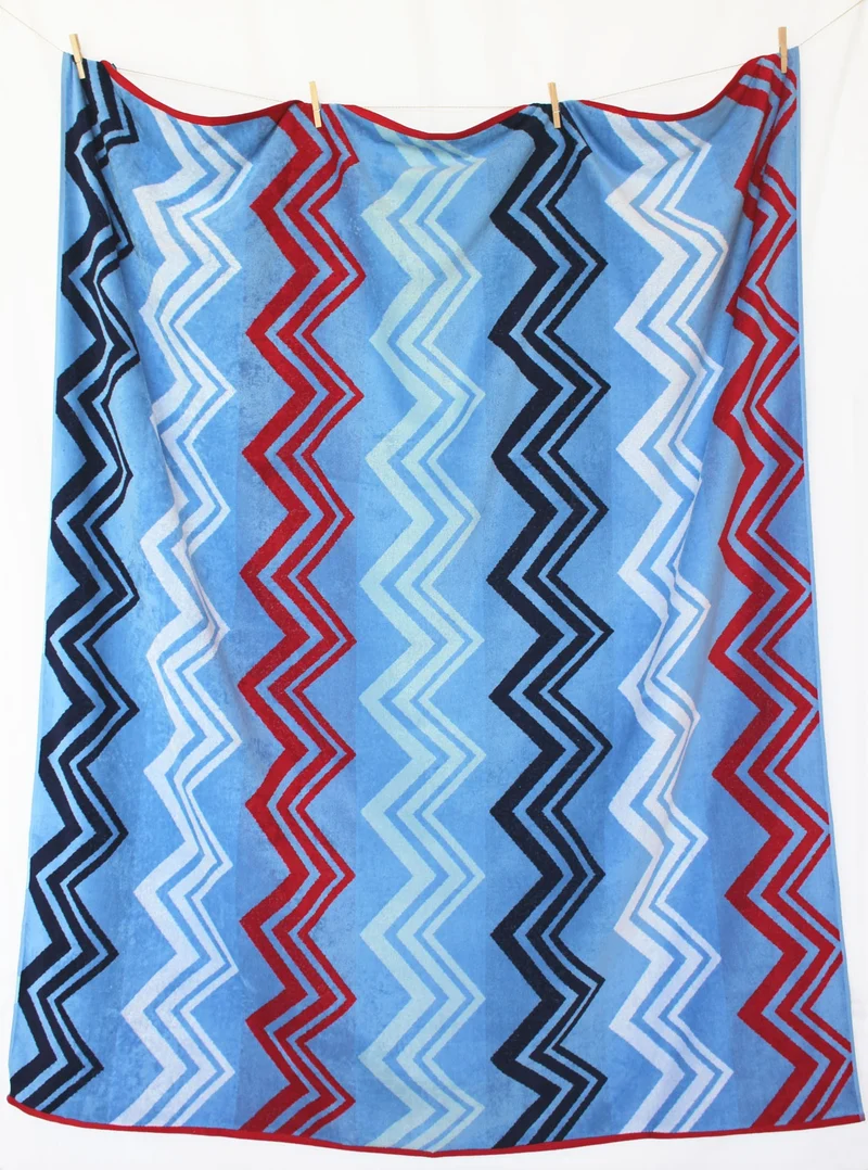 XXL Partner Velours Strandtuch Strandlaken Jacquard 150x180 cm Design