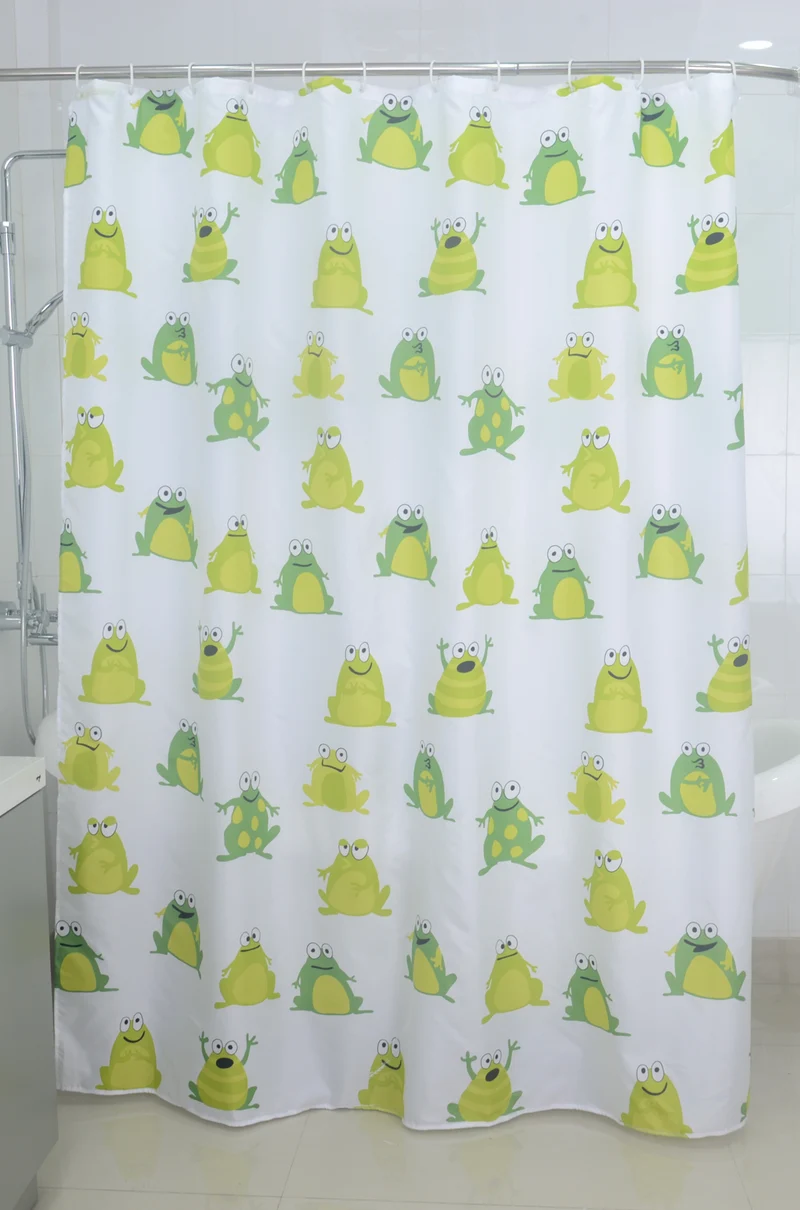 Textil Duschvorhang Badewannenvorhang Vorhang 180x200 incl. 12 Ringe