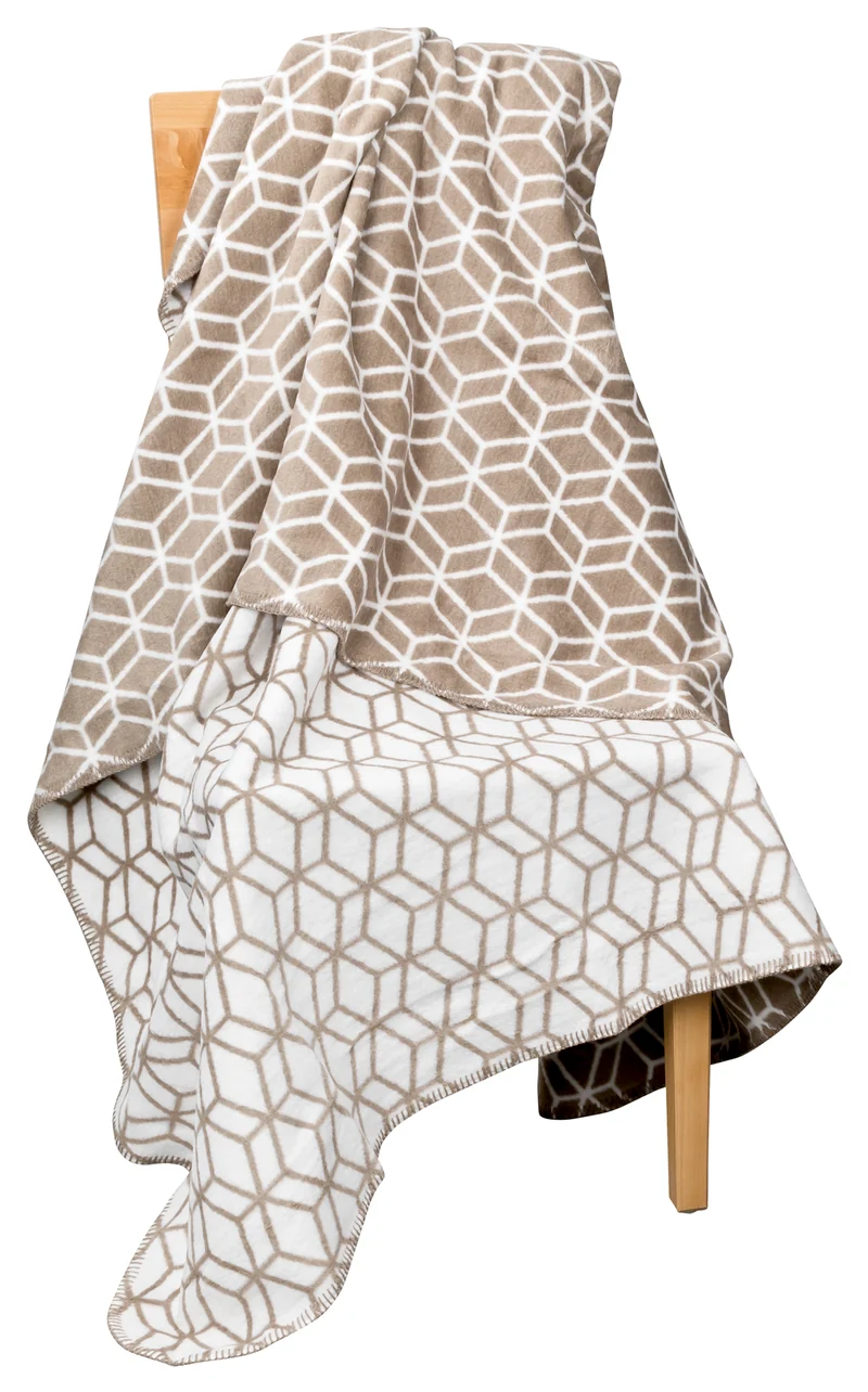 Moon 3D Luxus Kuscheldecke Wolldecke 150x200