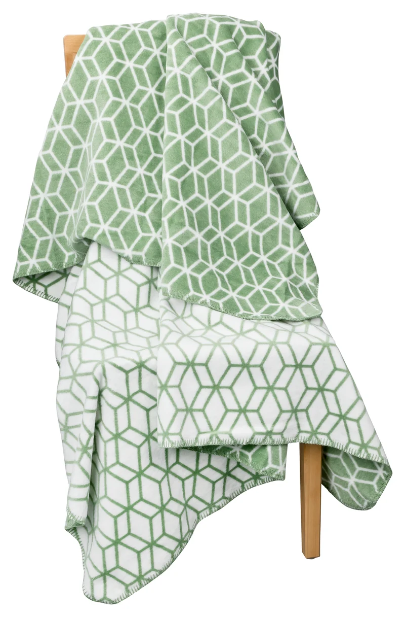 Moon 3D Luxus Kuscheldecke Wolldecke 150x200