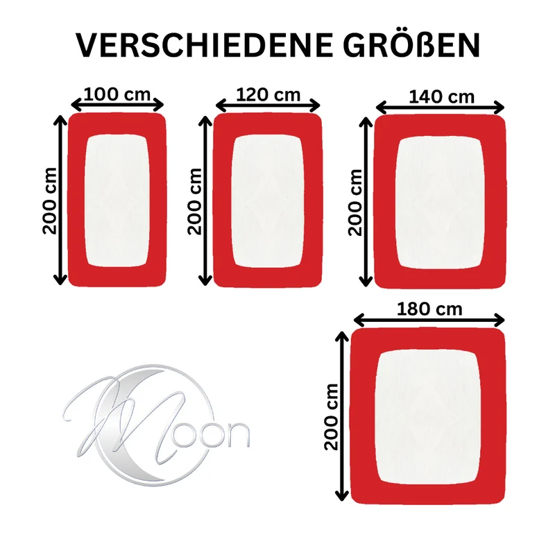 Topper Spannbettlaken Spannbetttuch Line green 160g/m² Jersey 120x200 - 120x220