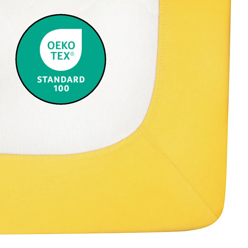 Topper Spannbettlaken Spannbetttuch Line green 160g/m² Jersey 90x200 - 100x220