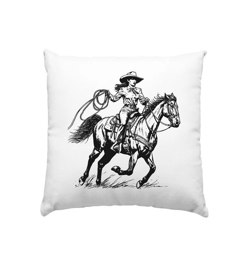 Cowgirl - Kissen 40x40cm