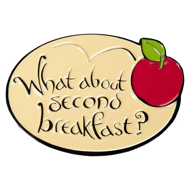 Herr der Ringe Magnet What About Second Breakfast? (Enamel)