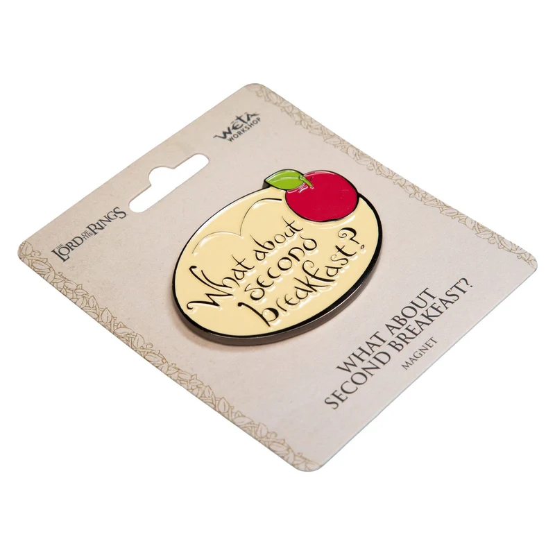 Herr der Ringe Magnet What About Second Breakfast? (Enamel)