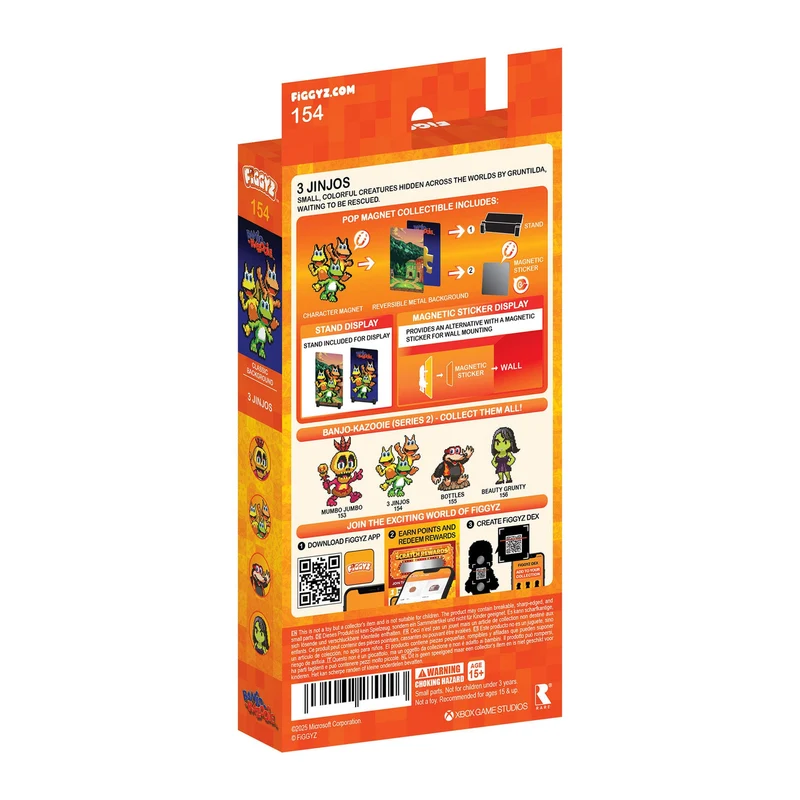 Banjo-Kazooie FiGGYZ Magnet-Sammelfigur Jinjos 11 cm