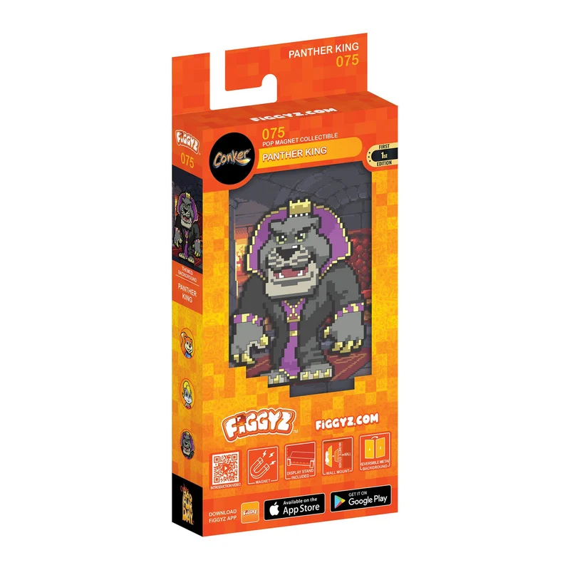 Conker's Bad Fur Day FiGGYZ Magnet-Sammelfigur Panther King