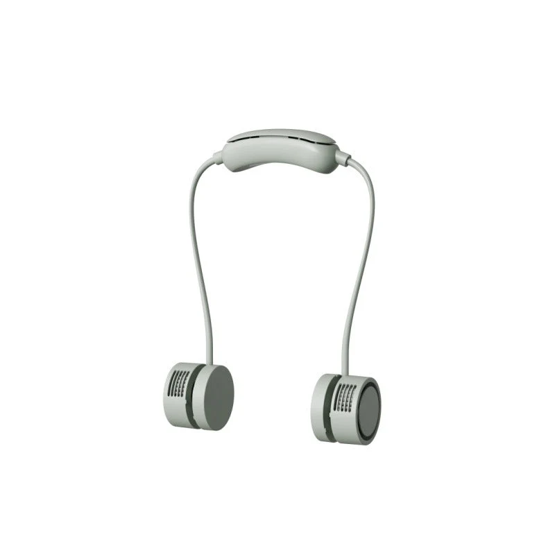 Unisex nan dual air-pod nakkebånd personlig kjølevifte Luvikno