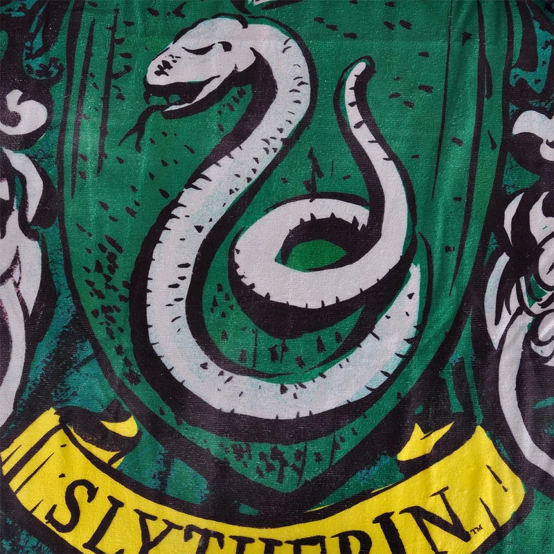 Harry Potter - Slytherin Wappen Strandtuch