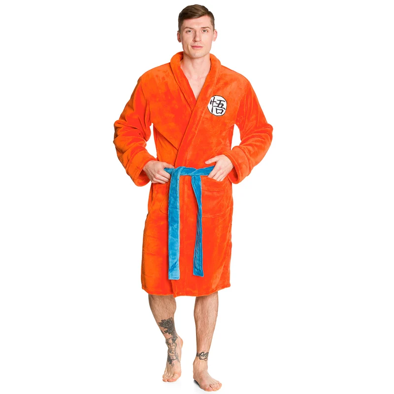Dragon Ball - Go Sign Bademantel orange